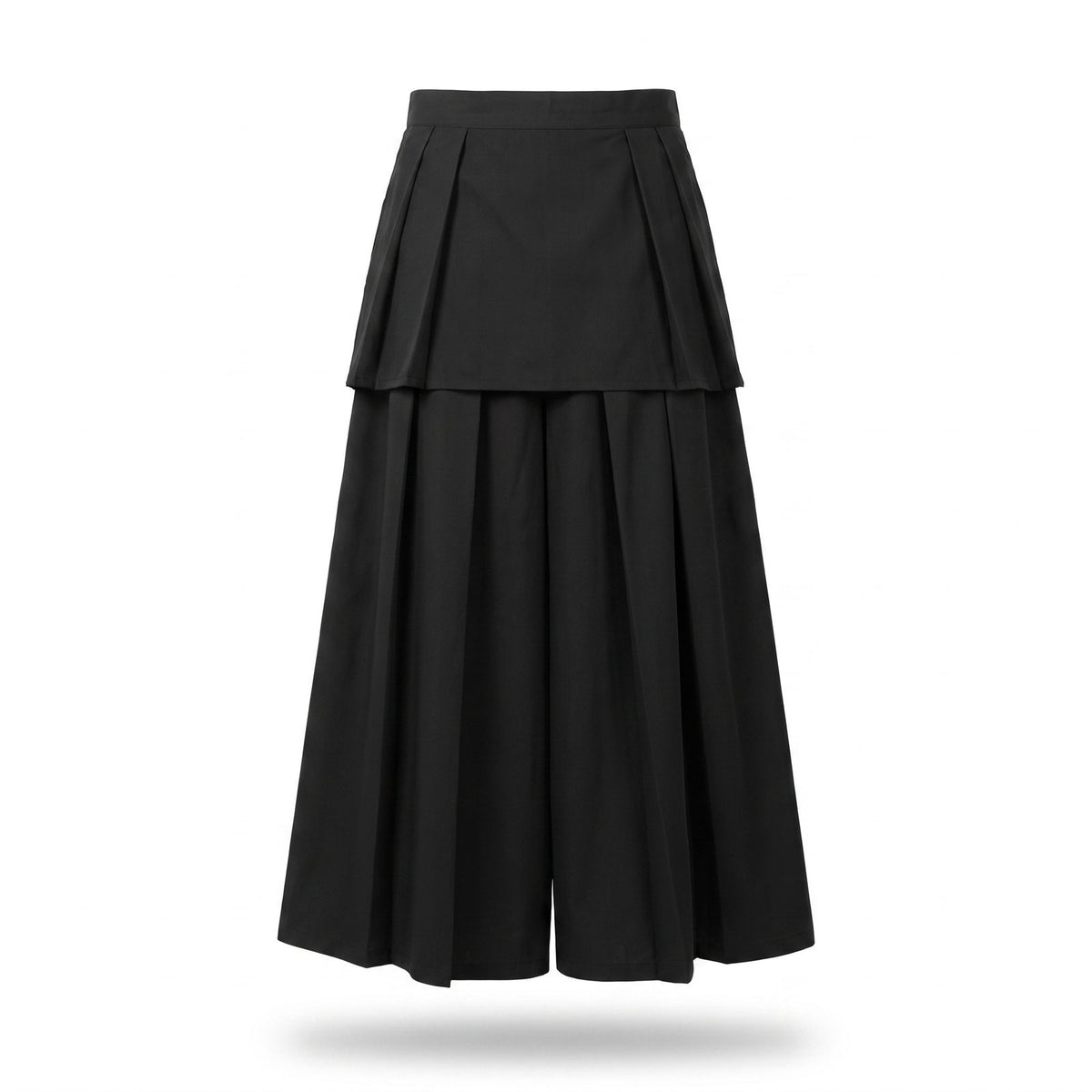 プリーツ袴ワイドパンツ 商品単体