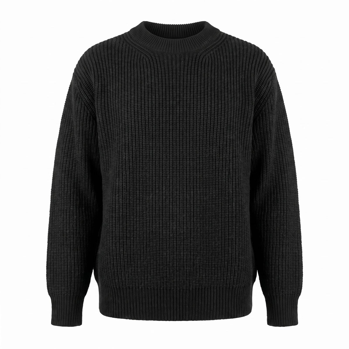 ブラックリブニット 商品単体